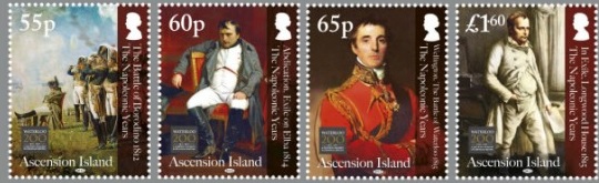 Ascension Island Issued Stamps on Bicentenary of British Settlement