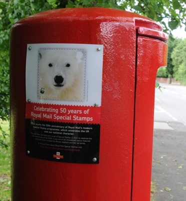 Stamps to Feature on 50 Post Boxes in UK to Mark 50th Anniversary of Royal Mail Special Stamp Programme